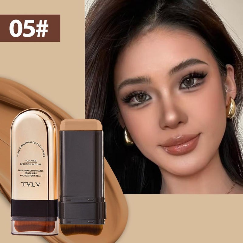 Eraser Double-Ended Foundation Stick/Cream Foundation - Concealing, Moisturizing, Long-Lasting, Matte, Lightweight Foundation 20g